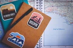 South Korea Weatherproof Vinyl Travel Sticker – Gift or Souvenir