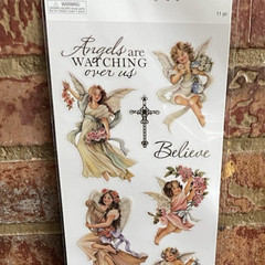 STICKERS THE PAPER COMPANY STICK A BILITIES ANGEL STICKERS – NEW