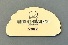 NEW The Coffee Monsterz Co. Australia Vinyl Sticker TCMC