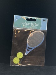 EK SUCCESS Jolee’s by You Tennis Rackets & Balls Dimensional Stickers