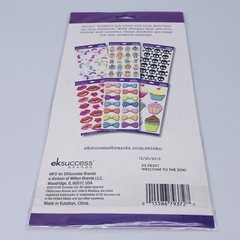 Lot of 2 Sticko First Day of School & Welcome to the Zoo Stickers 44 Pieces New