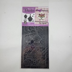 Dazzles Sticker Sheet Hey Cupcake Stickers Scrapbooking Paper Crafts