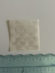 Vintage Sandylion Prismatic Stickers 1 Mod 2″X2″ Sticker Tiny Red Hearts