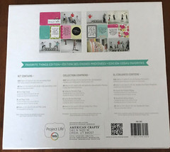 NEW BECKY HIGGINS PROJECT LIFE FAVORITE THINGS CORE KIT 616 SCRAPBOOKING CARDS