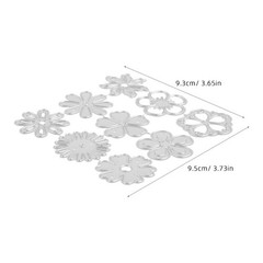 2 Pcs Metal Cutting Dies Shapes for Scrapbooking Tools Paper Crafts