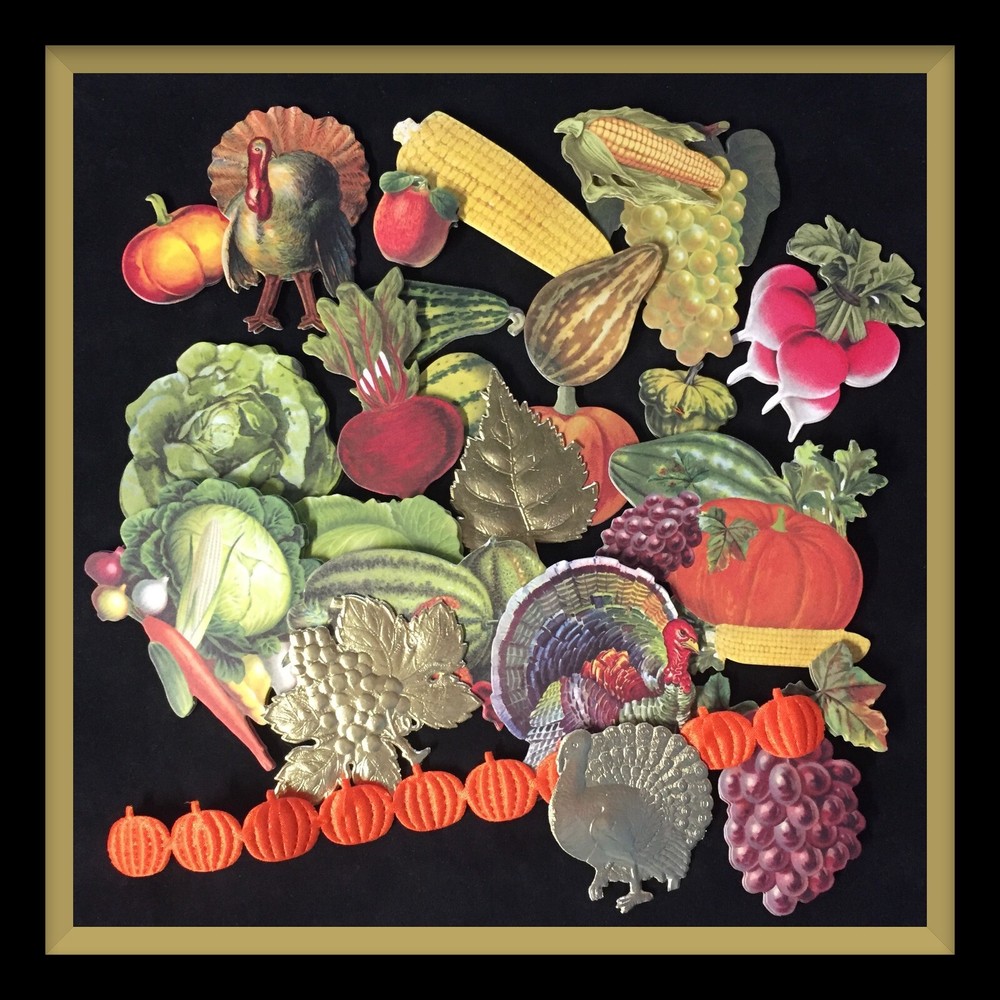Anna Griffin «GIVE THANKS» Stickers, Dresden Pieces & Ribbon too!