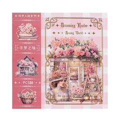 Landscape Scenery Sticker For Scrapbooking Notebook Journal Photo Album Diary