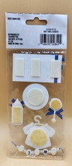 Keepsake Essentials BABY EMBELLISHMENTS 3D Die Cuts Scrapbook Stickers BRAND NEW