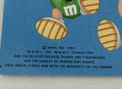 44 Stickers Vtg 1992 M&M Mars Candy 4 Full Sheets with 11 Stickers on Each