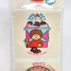 VINTAGE 1983 CABBAGE PATCH KIDS SCRATCH N SNIFF STICKERS IN PACKAGE NOS SEALED