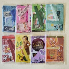 Ephemera Mini Packs, 8 colors to choose, Scrapbook, Junk Journal, Craft Kit