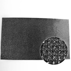Black 2mm Rhinestone Sticker Sheet Self Adhesive Bling Crystal Decals DIY