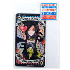 Love/Hate Girlie ✦ B-Side Label Sticker