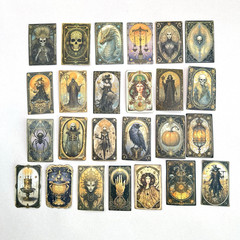 Halloween Fantasy Stickers Scrapbooking Junk Journal Collage Cards