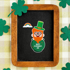12 Sheets St Patricks Day Stickers for Kids, Make Your Own St. Patrick’S Day Lep