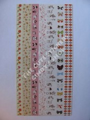 #37 cute paper doll pencil cartoon pvc stickers notebook diary decoration