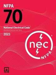 NFPA 70 2023 National Electrical Code 2023