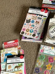 400+ HUGE Sticker Lot Scrapbook Lots Of Different Brands & Subjects