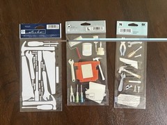Jolee’s And Stickopotamus Stickers Lot of 3 Tools Construction Painting New