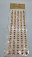 Crafters Square Jewel Stickers Crystal Epoxy Vellum Leaf Scrapbook Lot 10 Sheets