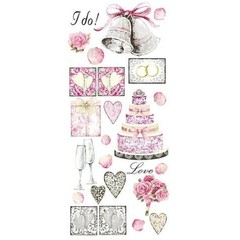 SANDYLION Sticker Designs Vellum Stickers – WEDDING ICONS – 26 pcs