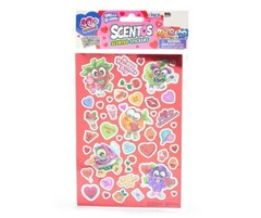 Scentos Valentine’s Day Fruits Metallic Scented Sticker Sheet