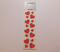 Mrs. Grossman’s Stickers Lot 2 Strips New Pack ~RF Red Gold Hearts Sm~ HTF RARE
