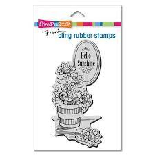 Stampendous Fran’s Rubber Stamps MINI SUNSHINE FLOWERS