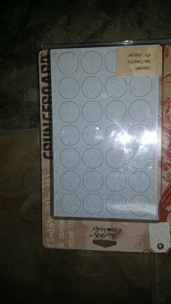 Advantus – Tim Holtz Idea-ology – Grungeboard – Harlequin Shapes (TH92706)