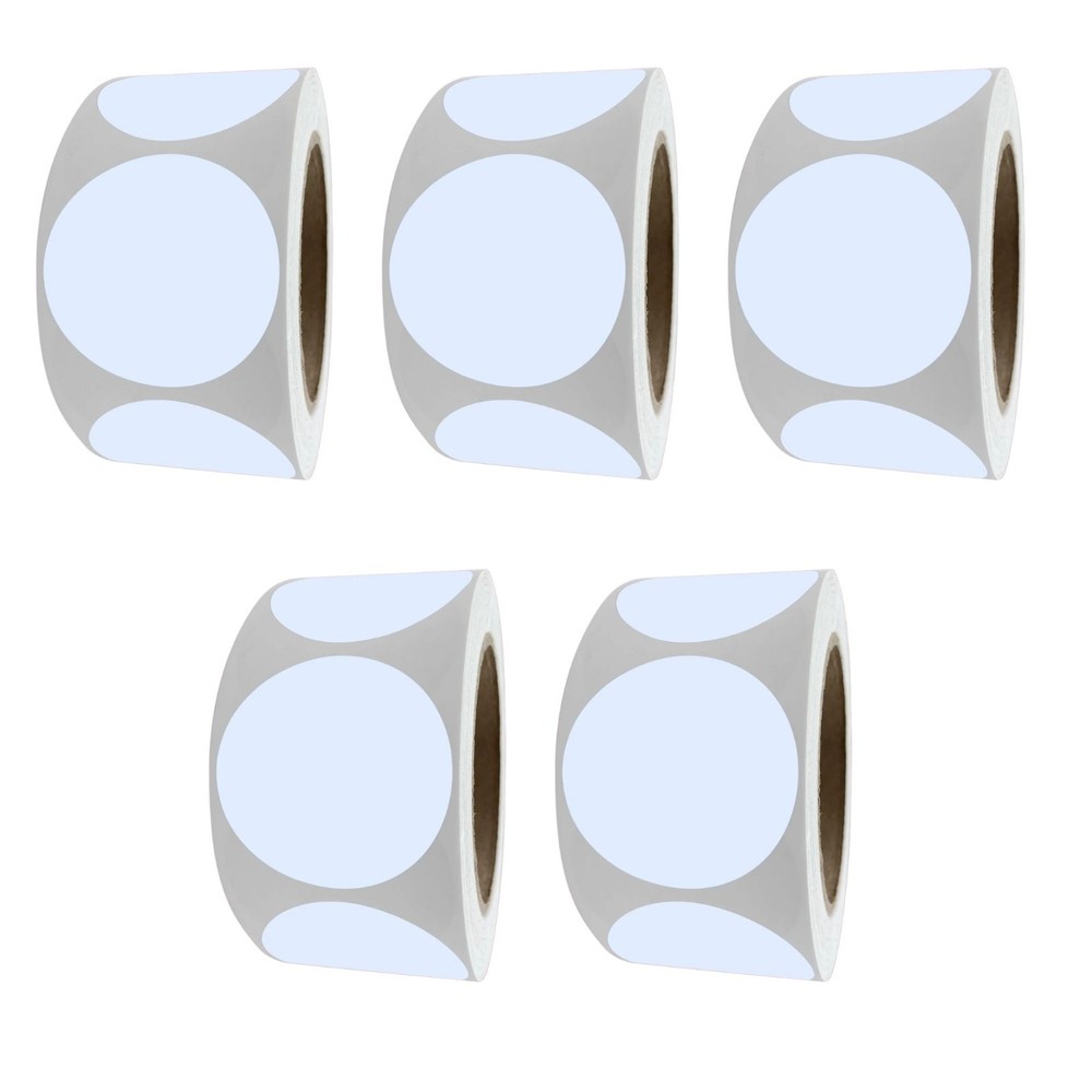 Round Sticker Label Rolls – 5cm (50mm) – 3000 Pack