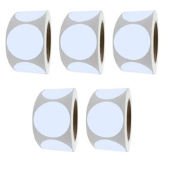 Round Sticker Label Rolls – 5cm (50mm) – 3000 Pack