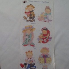 City Girls Dimple Street Gang SCRAPBOOKING Stickers by Tie Me To The Moon A64