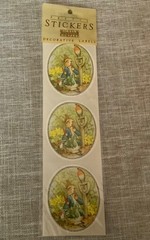 Lot Beatrix Potter Peter Rabbit Stickers New (3) & Used (2) Michel & Co Colorbok
