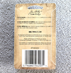 Tim Holtz Idea-ology Foundations Metal Typed Tokens TH93203 New