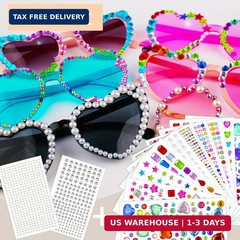 3500pcs Gem Stickers Jewels for Crafts，12 Sheets Rhinestone Stickers for DIY Cra