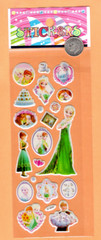 Frozen II Stickers – With Elsa, Anna, Olaf and Kristoff – Free Shipping