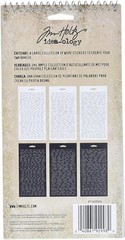Chitchat Word Stickers by Tim Holtz Idea-ology, Black and White Matte Cardstock,