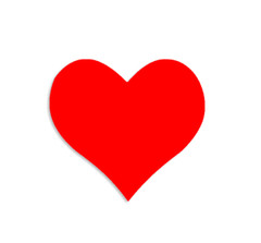 50 3/4″ Heart Tanning Body Sticker | Indoor, Outdoor, Spraytan