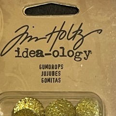 Tim Holtz idea-ology GUMDROPS 15 pieces TH93183 Yellow