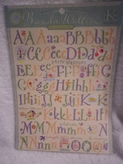 K and Company Brenda Walton Die Cut Alphabet / Numbers Stickers (choose one set)