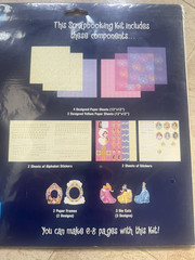 Disney Princess Capture the Magic Scrapbooking Sets & Stickers 5 Packs NEW