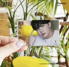 BTS X CU Tmoney T money Official Mirror Photo Card Limited Rare