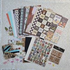 Hello 12×12 Scrapbook Kit by Jen Hadfield/American Crafts and others