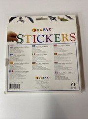Funfax Under The Sea Stickers 150 Count Sharks Sea Life Holographic Stickers