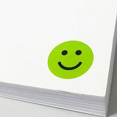 1200 Pieces – 1″ Happy/Sad Smile Face Behavior Emotion Stickers, Red/Yellow/Gree