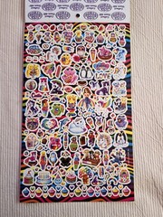1 New LISA FRANK Over 1200 Stickers Collection 11 Sheets 1 Justice League 251