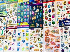 979+ STICKERS Smiley Faces Hearts Stars Rainbows Unicorns Princess WHOLESALE