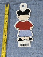 🎅🏻 Scrapbook Die Cut Friends My Minds Eye Vacation Boy 441901 Year 1999 Rare