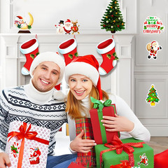Christmas Theme Stickers, 100Pcs Vinyl Waterproof Merry Christmas Stickers for E