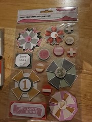 RARE Cosmo Cricket «2wenty-Thr3e» Sticker & Paper Bundle